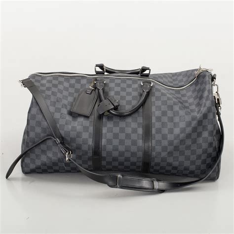 louis vuitton keepall 60 damier graphite|Louis Vuitton Keepall 55 waterproof.